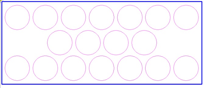 Perforations scheme